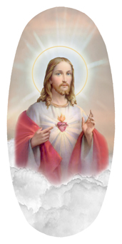 DASOV 109 BZ Sacred Heart Clouds Bronze